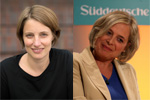 Susanne Amann, Kristina Läsker - Mentorinnen im VOCER Innovation Medialab 2015